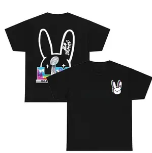 Unisex Bad Bunnie Bowl 2026 Halftime Show T-Shirt for Adults, Graphic Tee For Fans