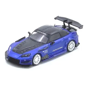 1:64 Inno Honda S2000 (AP1) J's Racing (Blue) Diecast Car Model