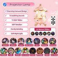 Magical Carousel Design with 15 Kids' Slid