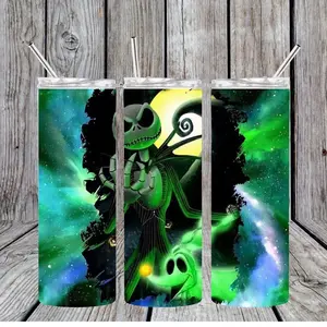 20 oz Green Glow In The Dark Jack Tumbler