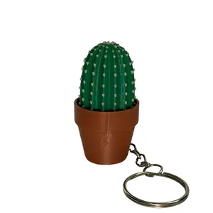 Cactus Clickers - 3D Printed Fidget Keyboard Clicker Keychain Toy