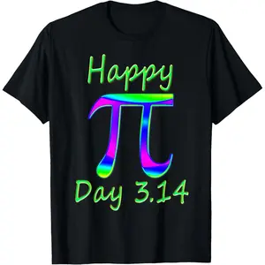 Pi Day 2019 3.14 Funny Math Pie Lover Gift for men or women T-Shirt,Made in USA