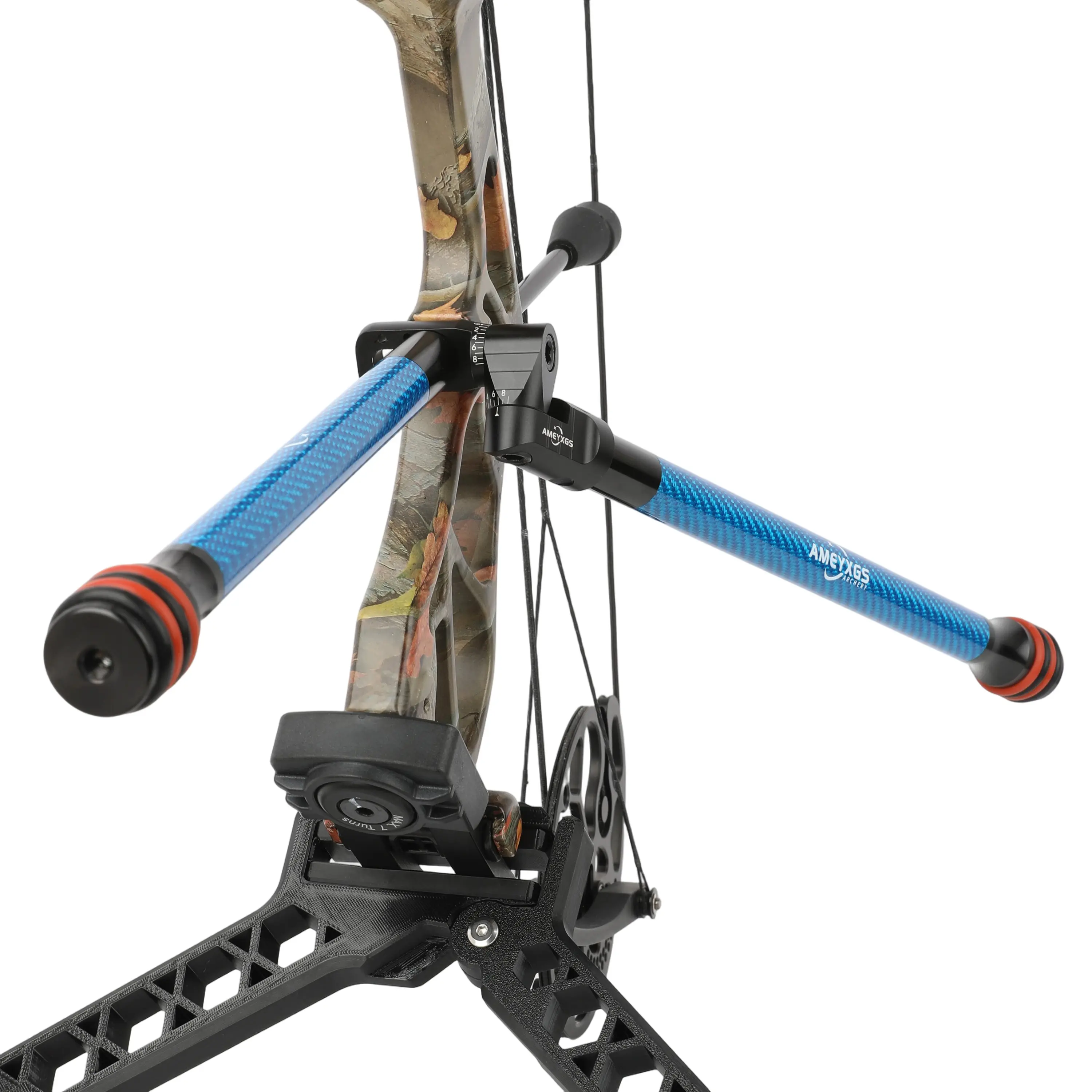 1pc Deep‑sea Blue Precision Damping Archery Stabilizer, Smooth Rebound Buffer Anti‑aging Accessory, Effective Vibration‑absorbing Noise‑reducing Special Stabilizer for Compound Bows and Recurve Bows for Hunting and Competitive Shooting