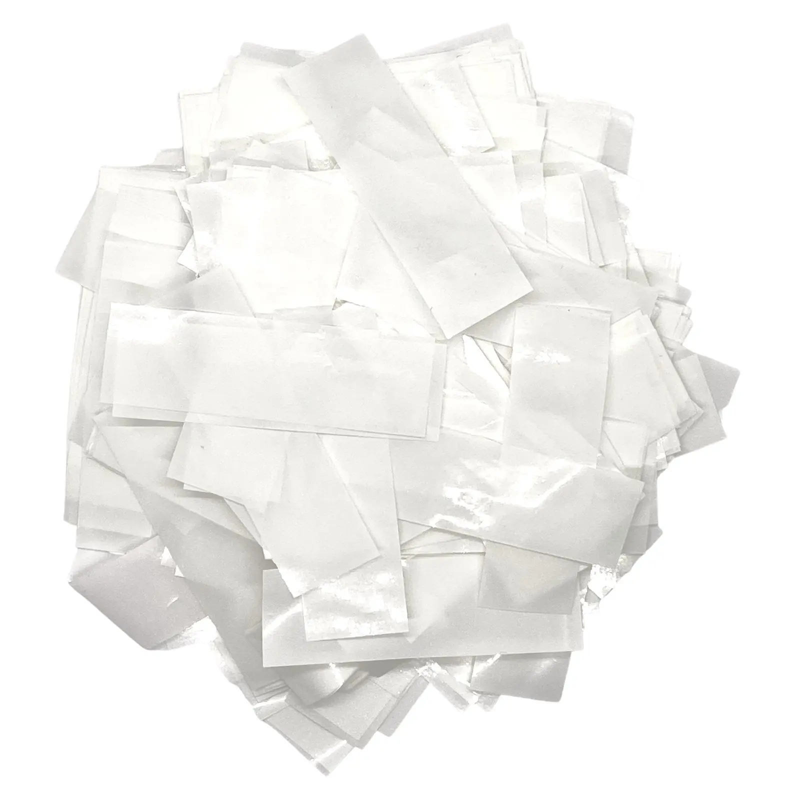 White Metallic Confetti (1lb)