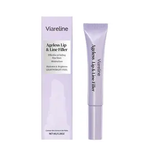 VIARELINE Ageless Lip Line Filler Moisturizing Lightweight Hydrating Nourishing Anti-Wrinkle Firming Face Cream Moisturizer