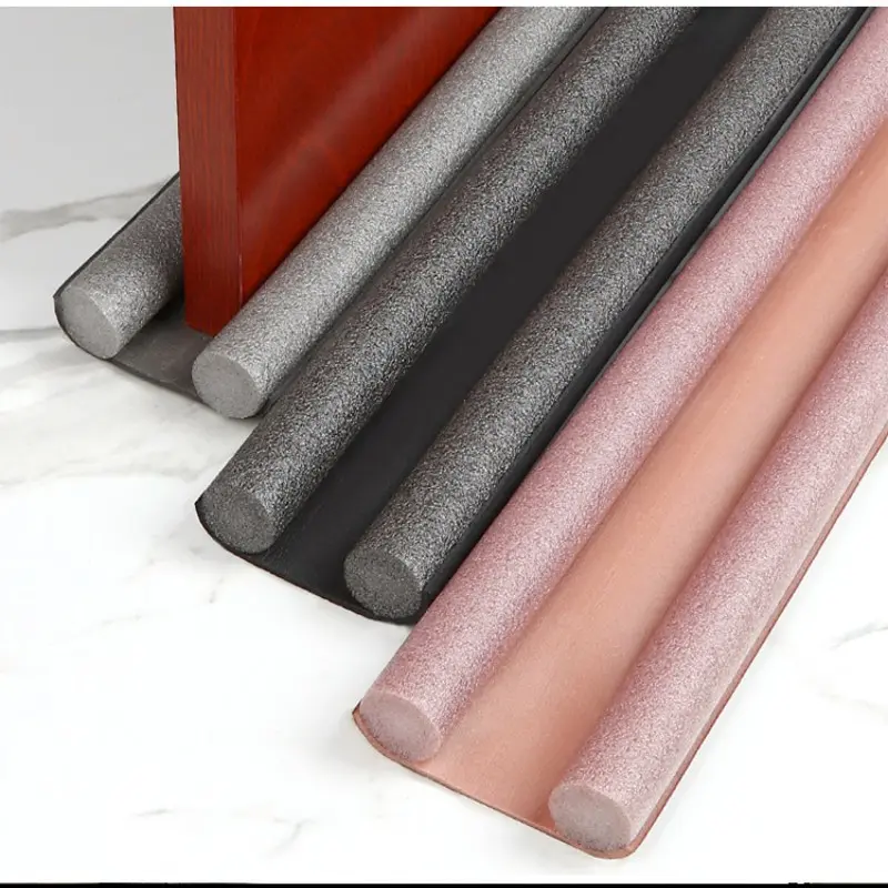 1pcs Door Draft Stopper 36.6 Inch, Draft Protection, Under Door Draft Noise Blocker, Gap Stoppers, Adjustable Twin Door Draft Guard, Versatile