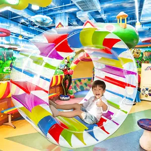 65" Giant Inflatable Water Rolling Wheel Float for Kids | Pool & Outdoor Fun