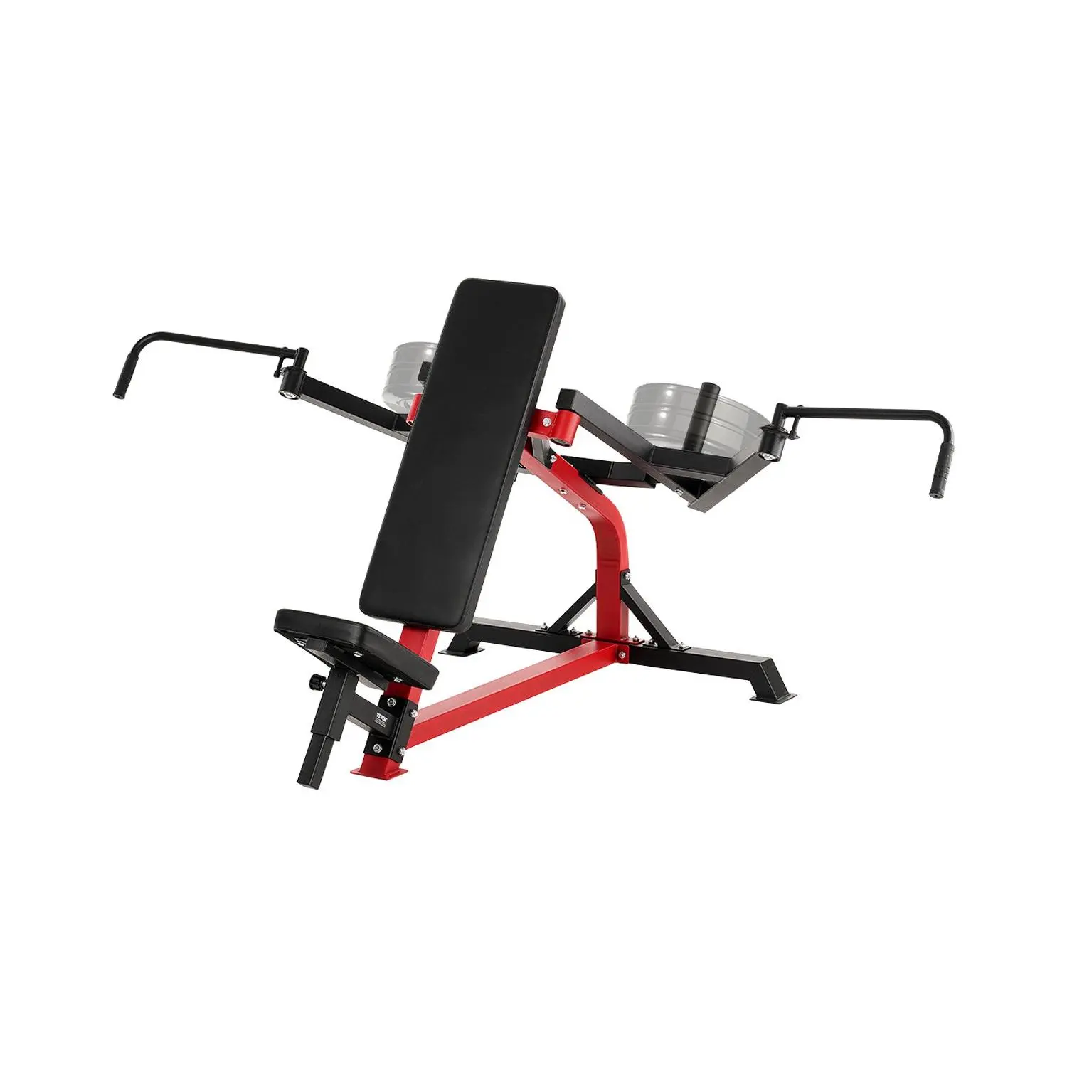 【Summerfinds】VEVOR Incline Chest Fly and Rear Delt Fly Machine, 450 LBS Chest Machine, Adjustable Fitness Chest Bench Set, Home Gym Equipment for Upper Body Strength Training Machine, 450Lbs Capacity, Smooth Bearings