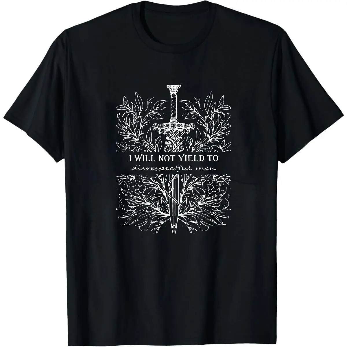 I Will Not Yield To Disrespectful Men Shirt, Feminist T-Shirt, Anti-Republican, Pro-American Rights, Democrat Unisex T-shirt/Sweatshirt/Hoodie