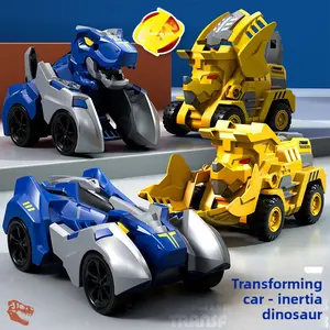 Collision Dinosaur Transforming Toy Car Impact Transformation Inertia Car Tyrannosaurus Rex Trendy Dinosaur Toy