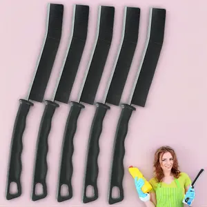 Multifunctional 5-Piece Gap Cleaning Brush Set - Hard Bristle Scrub Brushes for Bathroom, Kitchen Tiles, Window Crevices & Home Use