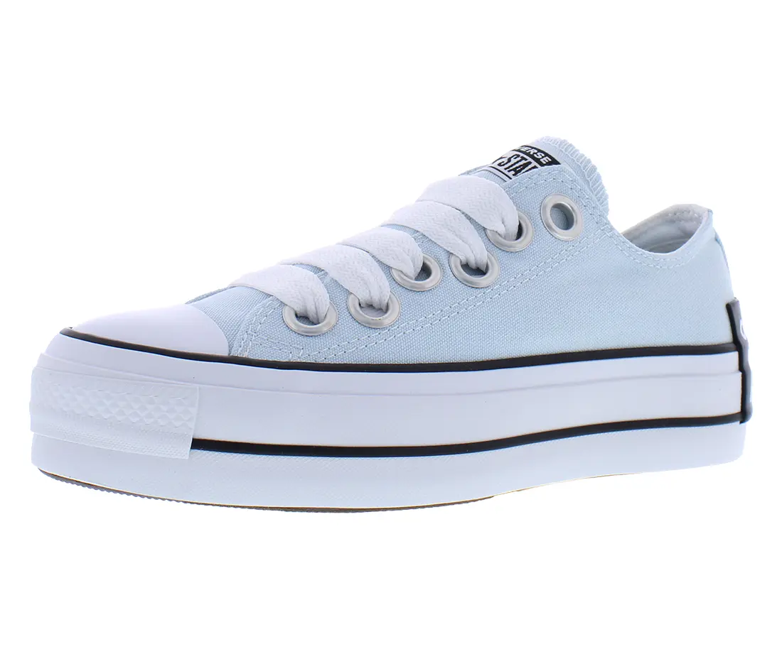 Converse Chuck Taylor All Star Lift Ox Platform Womens Shoes, Color: Winter Slay/White/Black