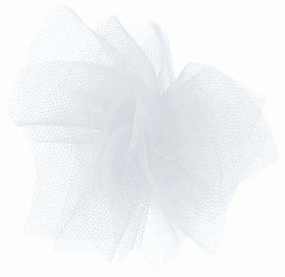 Mr. MJs Trading AI-8014120029 White Tulle Ribbon