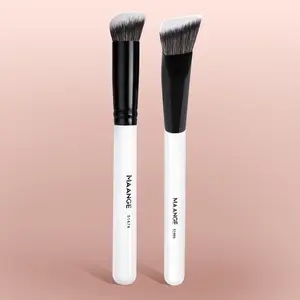 MAANGE 2pcs/3pcs/6pcs,Cosmetic Brush Set, Makeup Brush Kit,Angled Foundation Brush Powder Brush Concealer Brush Smudge Brush Eyeshadow Brush Nose Shadow Brush Detail Brush for Flawless Application,Essential Tools for Makeup Lovers