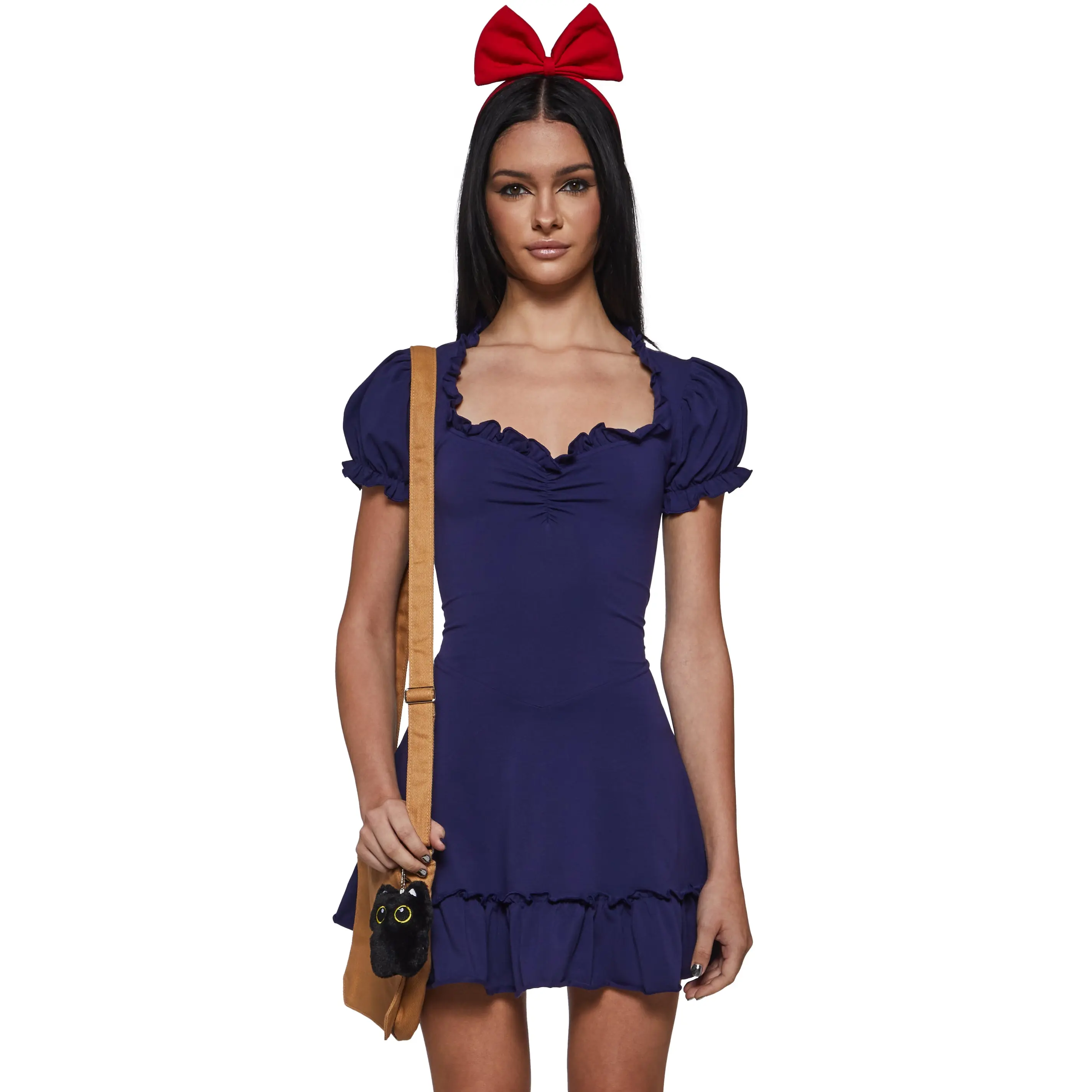 Anime Delivery Witch Costume with Cat
