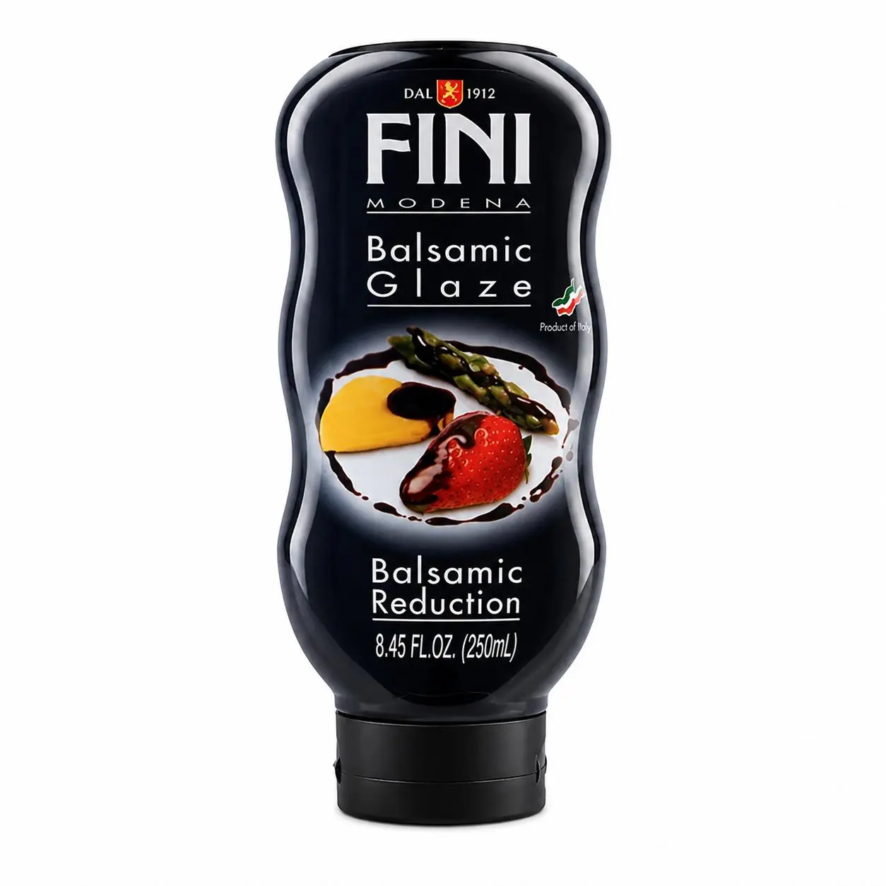 Fini Balsamic Glaze Sauce, 8.45 oz Savory Cooking Essential - Pantry Staple, Ambient Storage, Pack of 3, 8g Total Sugars, 9g Total Carbohydrates