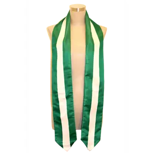 Nigeria Flag Graduation Stole, Sash, Long Lasting Stole