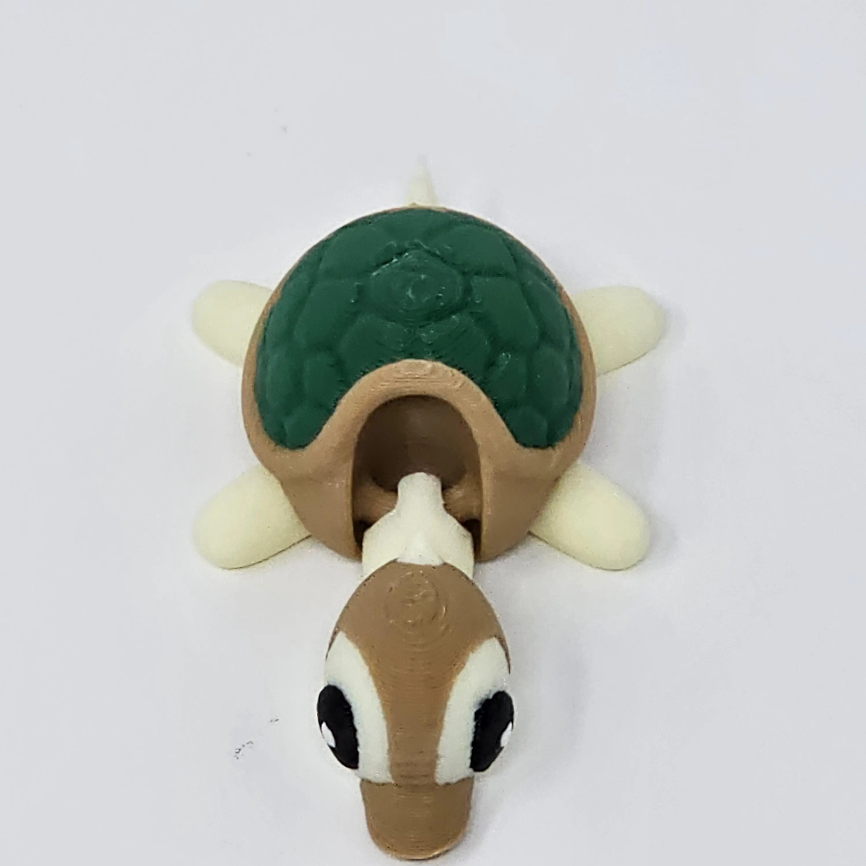 3D Printed Durable High-Quality Plastic Turtle Duck Fidget Toy - Unisex, Compact & Lightweight, Pocket-Sized, Smooth Flexible Motion, Soothing Sensory Feedback, On-the-Go Stress Relief Tool, Ideal Adult Gift