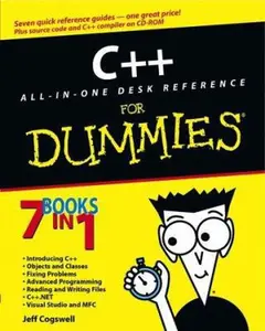 USED-C++ All-In-One Desk Reference for Dummies by Jeff Cogswell (Paperback)