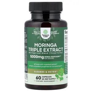 Nature's Craft Moringa Triple Extract, 5,000 mg, 60 Capsules