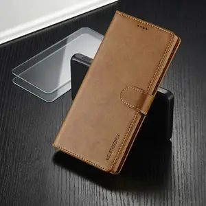 Phone Case - 3pcs [1 Phone Case And 2 Screen Protector] Faux Leather Flip Case for Samsung Galaxy A37 A57 A15 A35 A55 A16 A36 A56 A05S A14 A24 A34 A54 A13 A23 A33 A53 Wallet Cover A52 A32 A22 A12