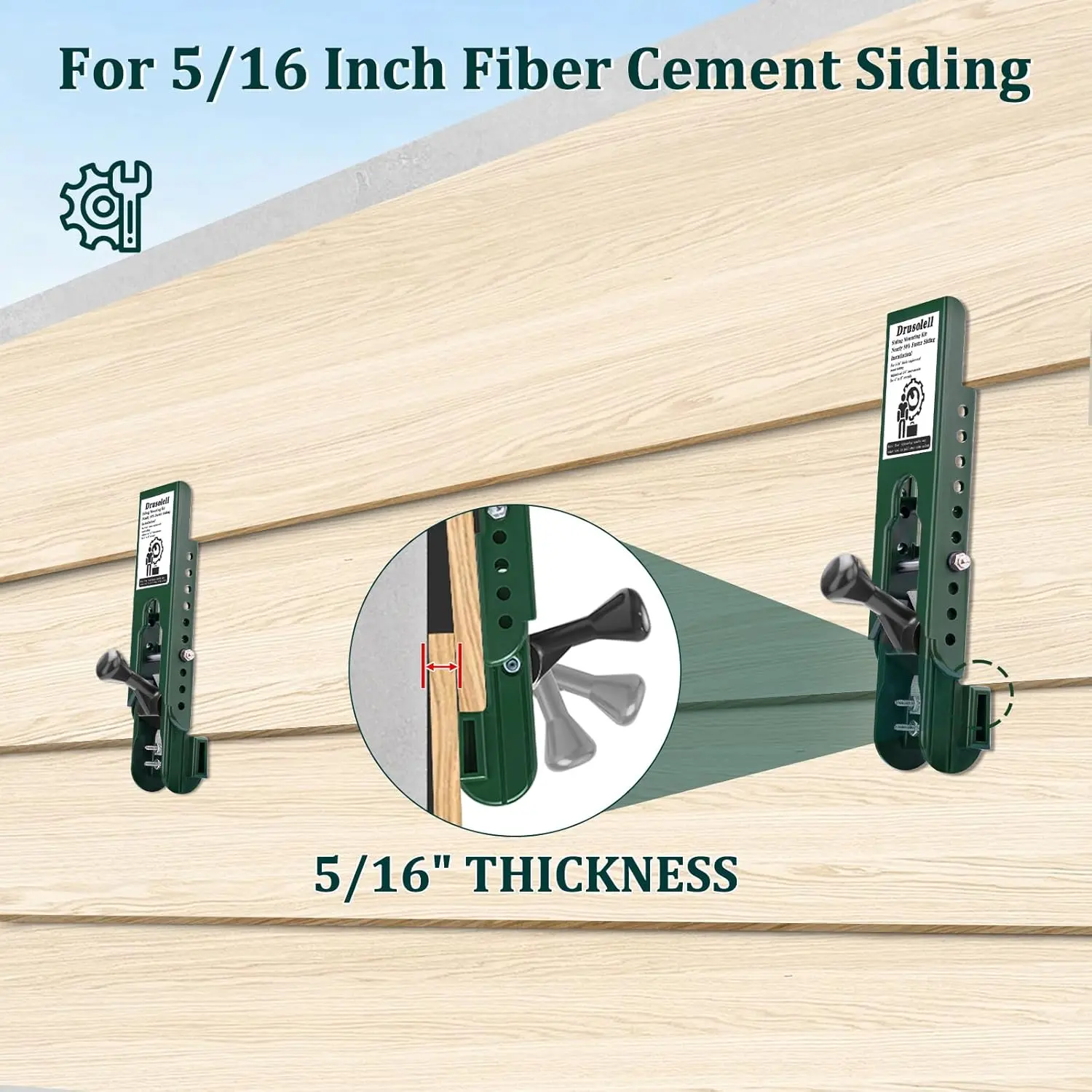 RDS SCM Premium Siding Installation Tools Compatible with 5/16-Inch ...