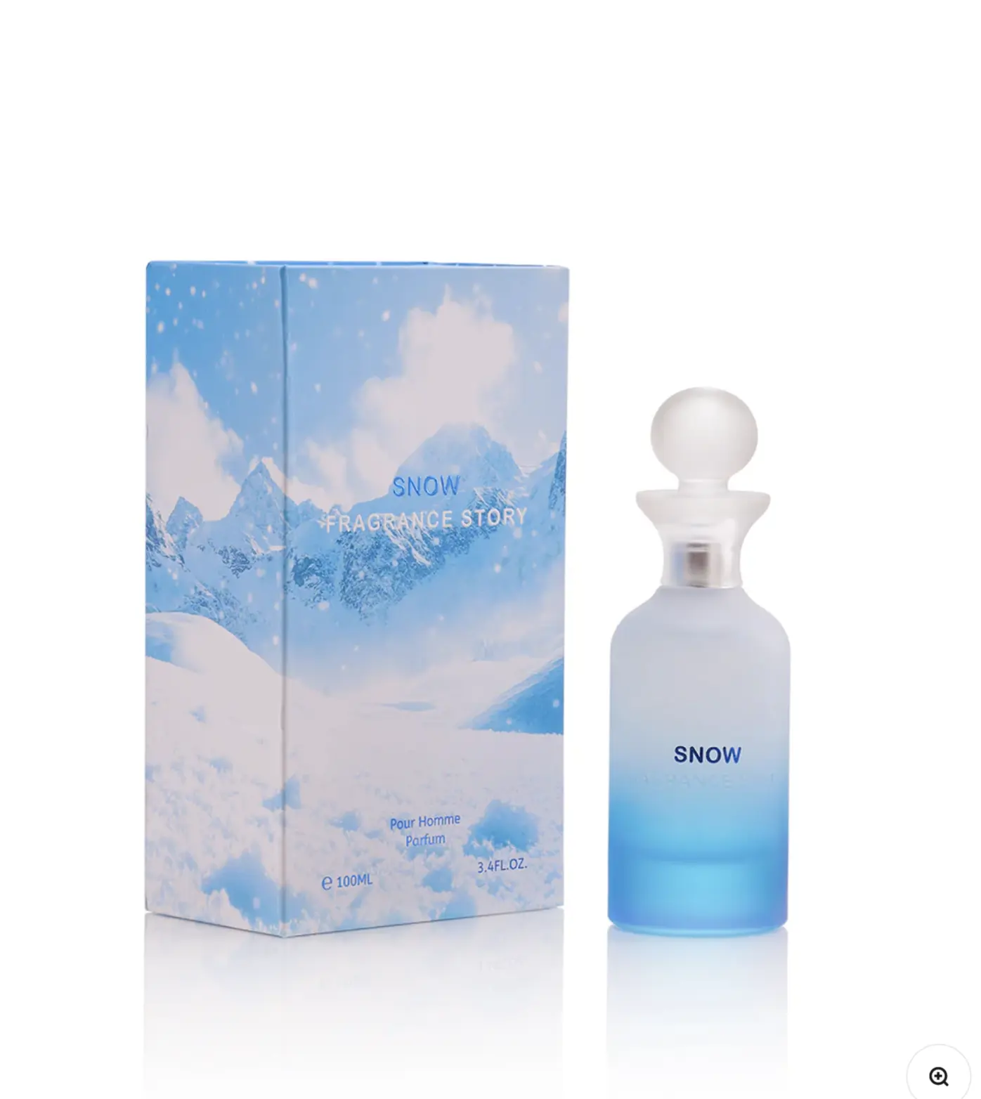 Snow By Fragrance Story Perfumes 3.4 Fl Oz Perfume for Men