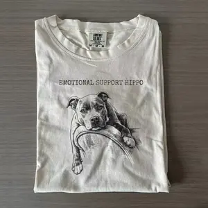 Funny Pitbull T-shirt, Vintage 90s Dog Meme Graphic Tee, Animal Lover Shirt, Unisex Casual Streetwear, Gift for Men and Women