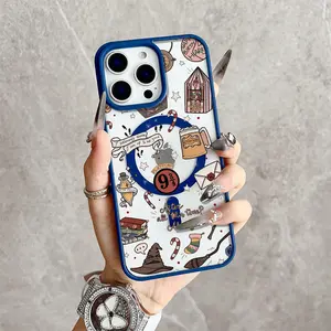 Wizarding Whimsy Magnetic MagSafe Snap Case for iPhone 17/16 Pro Max 15 Pro 14 13 12 Mini 11 XS Plus SE Shockproof Slim Protective Cover