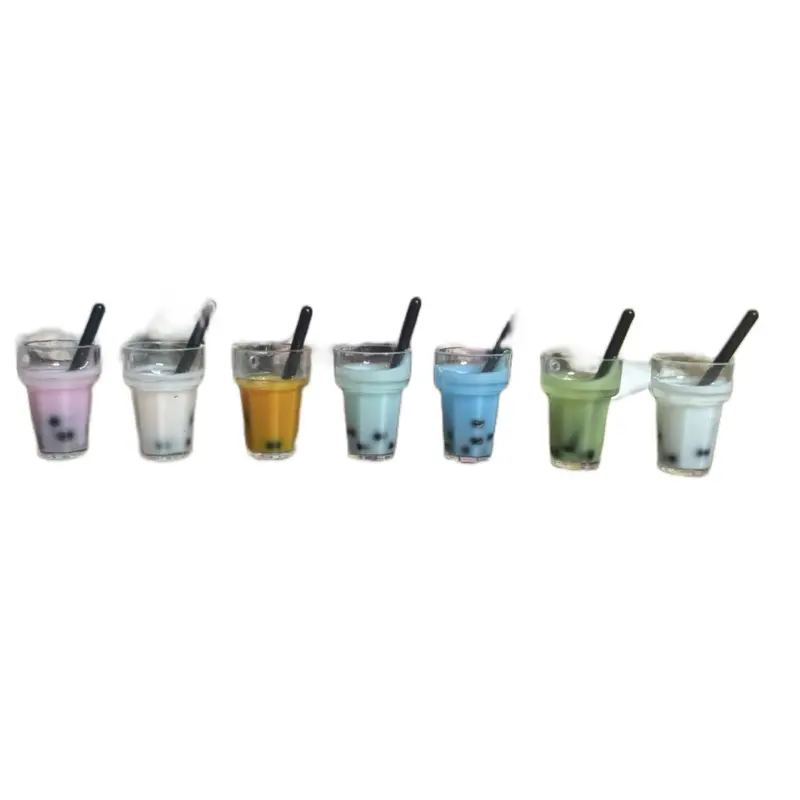 Mini Boba Accessory for Vinyl Plush - Assorted Colors with Unique Designs