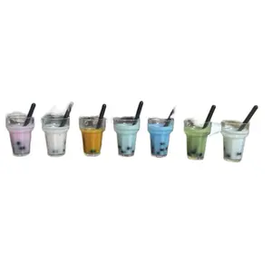 Mini Boba Accessory for Vinyl Plush - Assorted Colors with Unique Designs