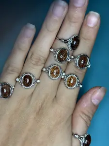 Rutile Quarts Ring