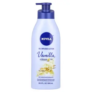 Nivea Oil Infused Lotion, Vanilla & Almond Oil, 16.9 fl oz (500 ml)