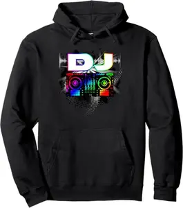 Dj Music Lover Music Player Sound Cool Funny Gift Pullover Hoodie