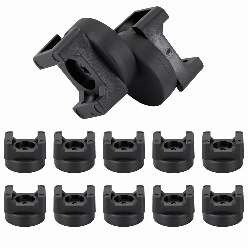 GJAHSH Heavy-Duty Magnetic Cable Tie Mounts, 22mm Magnetic Zip Tie Mount Bases, 22lbs Strong Magnetic Wire Holders and Cable Organizers for Home, Office, Marine, and Electrical Wire Management
