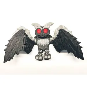 Articulating Mothman | Flexible Cryptid Figurine or Keychain