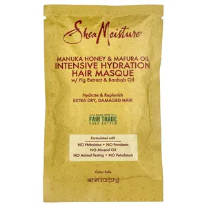 SheaMoisture Manuka Honey & Mafura Oil Intensive Hydration Hair Masque, 2 oz (57 g)