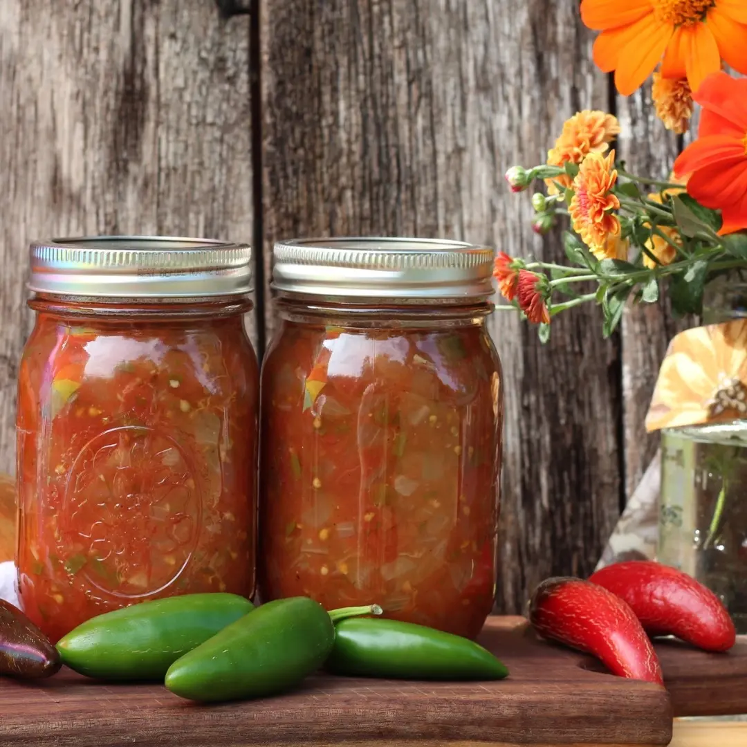 Farm Fresh Canned Salsa - Mild or Hot
