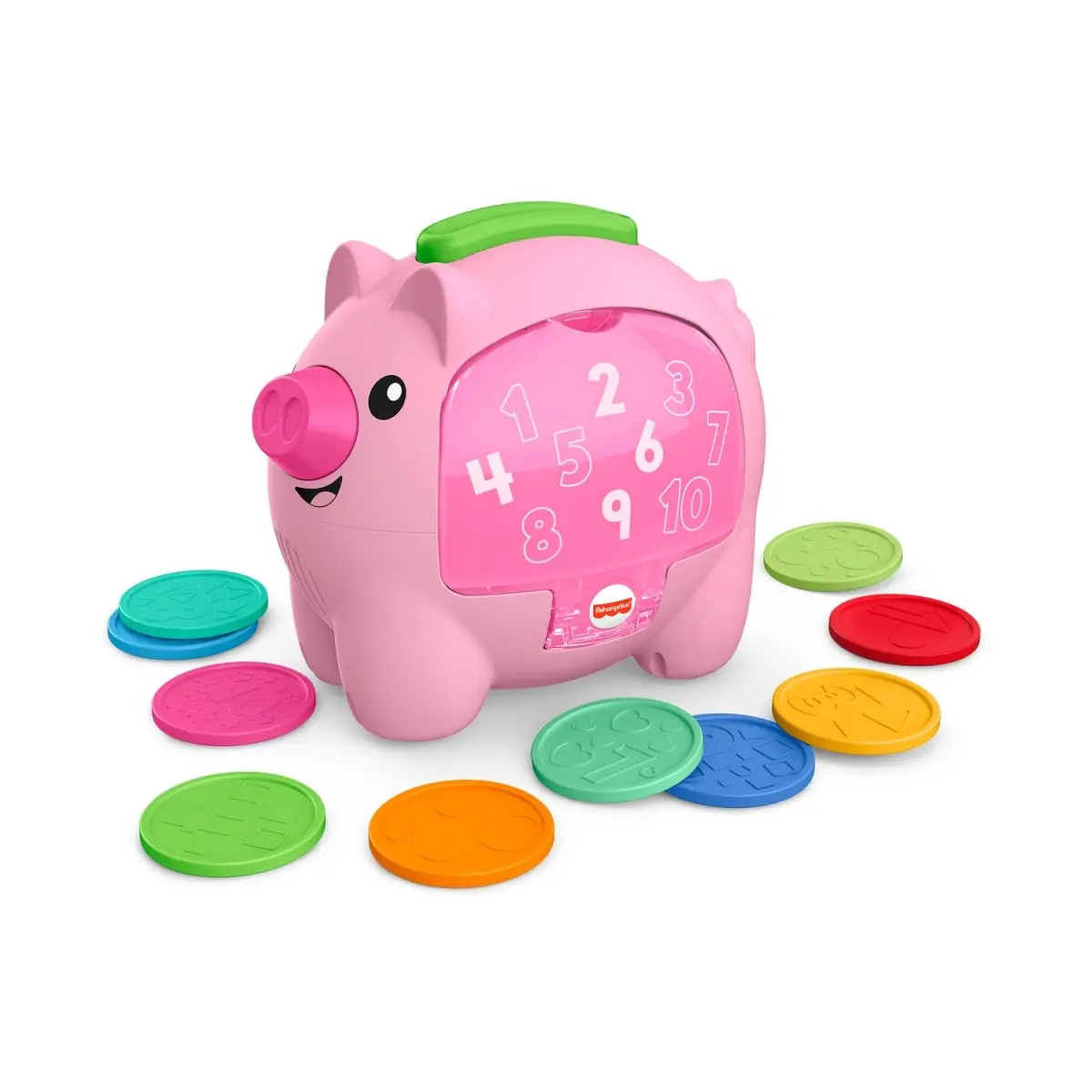 Fisher-Price GCV96 Fisher-Price Laugh & Learn Count & Rumble Piggy Bank Toy