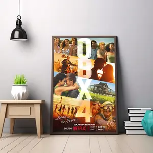 Outer Banks Season 4 OBX4 Movie Poster, Outer Banks Classic Vintage Film Poster - UNFRAMED
