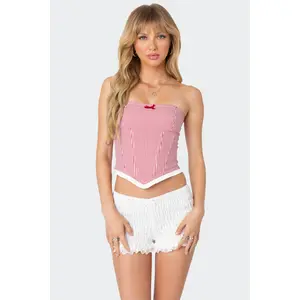Hamilton Pinstripe Poplin Corset Hamilton Pinstripe Poplin Corset