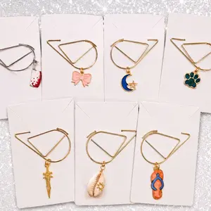 Handmade Charm Paperclip Bookmark - Planner Accessory, Office Supply, Book Lover Gift, Bookish