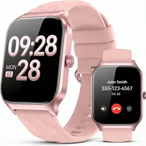 2026 New Bluetooth Multifunctional Smartwatch for Women Men, 1.85 HD Smart watch for Android/iPhone/iOS Compatible，Answer/Make Call Sport Intelligent Watch, Fitness Tracker, IP68 Waterproof Step Counter with Sleep Monitor，tiktokshopcreatorpicks, Gift