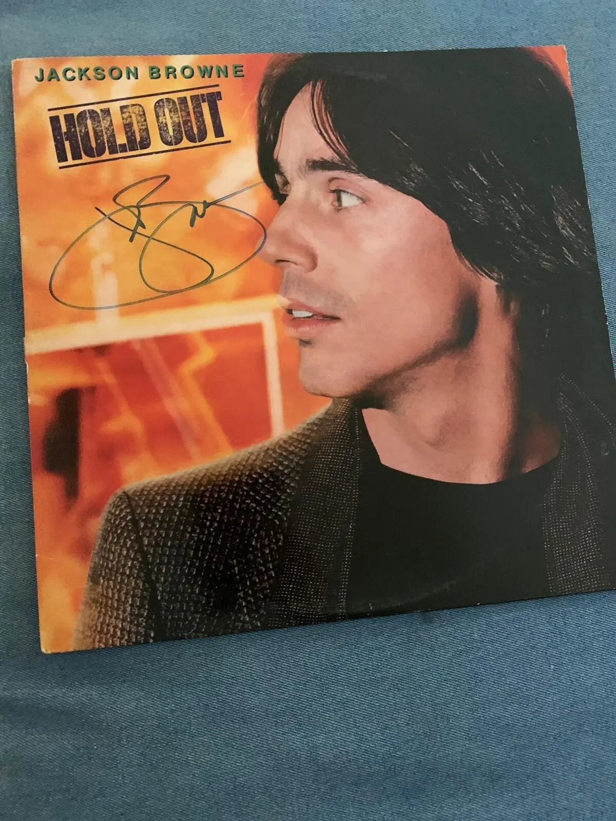 Jackson Browne Signed Hold Out Vinyl Record Album with Certificate of Authenticity (COA)