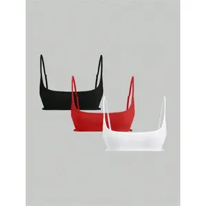 Women's Solid Cami Top, Casual Comfy Breathable Top for Daily Wear, Women's Top for All Seasons(Sheet)