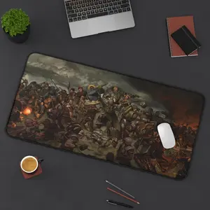Fallout New Vegas Desk Mat: Original Art, Neoprene Surface, Durable Edges