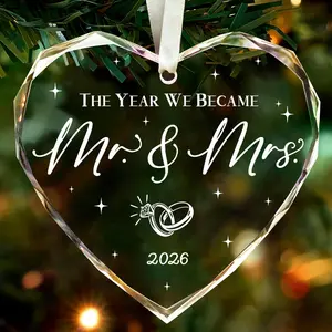 Wedding Gifts for Couples 2026 - Mr and Mrs Bridal Shower Gift for Newlywed Just Married Bride