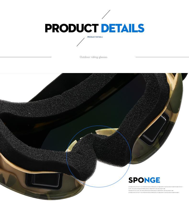 Large Frame Ski Goggles for Men Women Colored Lens Anti-Fog Anti-Glare Snowboard Goggles Wide Vision Sponge Padding Comfortable Fit Snow Goggles for Skiing Snowboarding Winter Outdoor Sports Mountain Riding