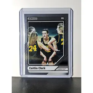 Caitlin Clark 2024 Silver Foil Panini Donruss #2 Basketball Card Iowa Hawkeyes
