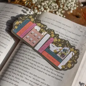 Apothecary Bookshelf Bookmark for Fantasy and Dark Academia Booktok Readers